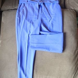 7TH Avenue plus paperbag waist dress paints